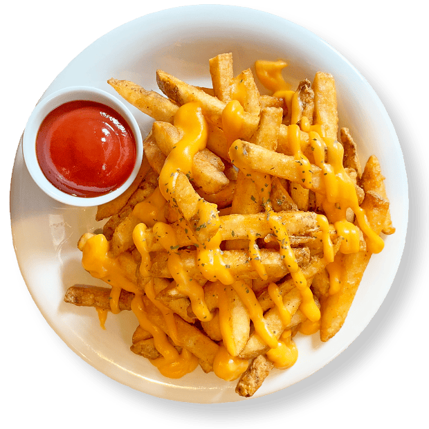 クリスピーフライドポテト&チェダーチーズ